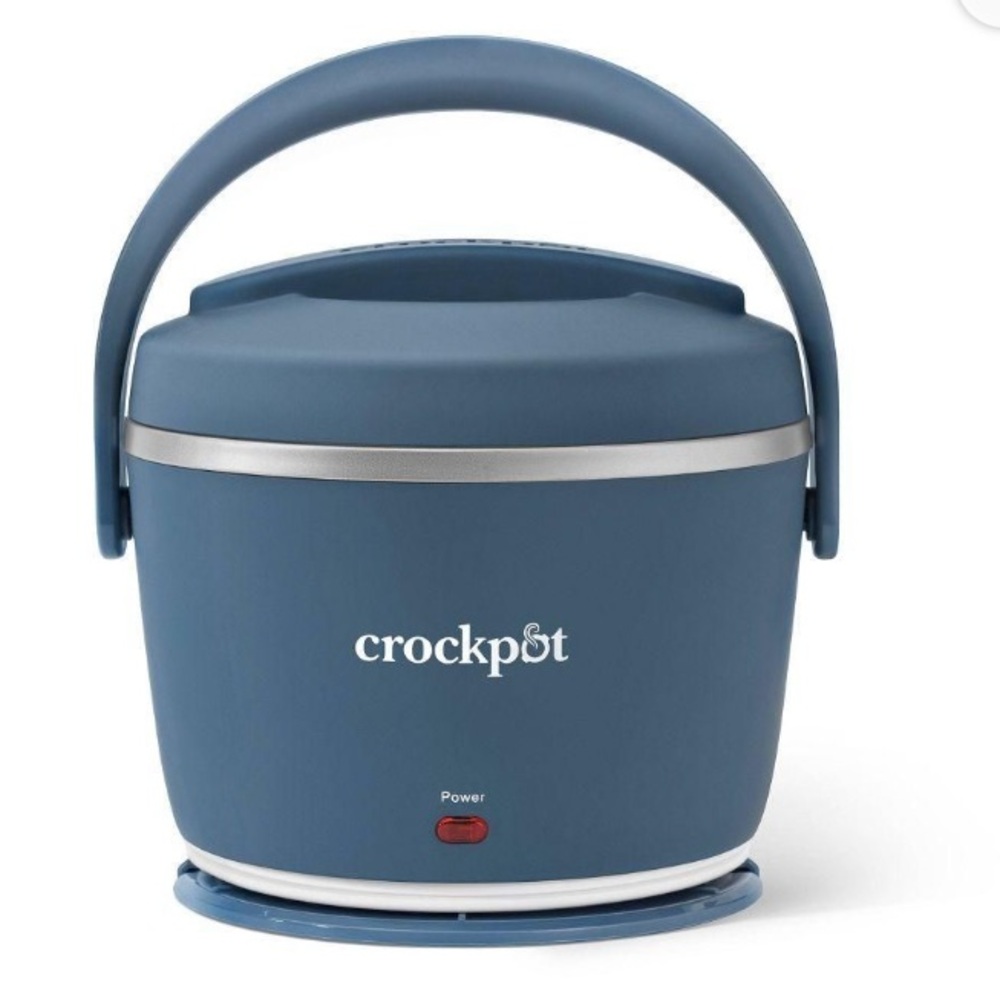 NIB Crock Pot Blue Portable Food Warmer 20 oz